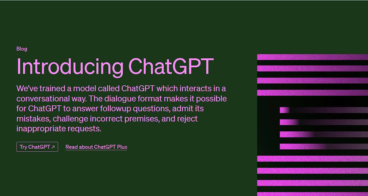 ChatGPT官方页面